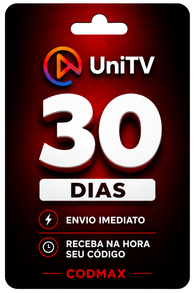 Recarga Unitv 30 dias