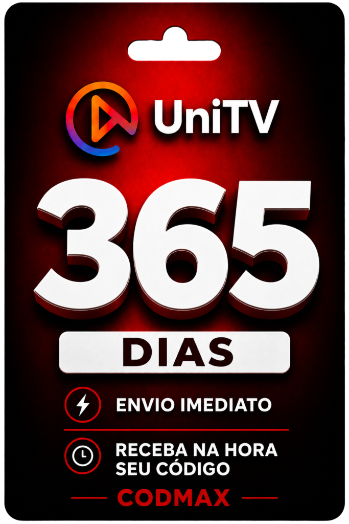 Recarga Unitv 365 dias